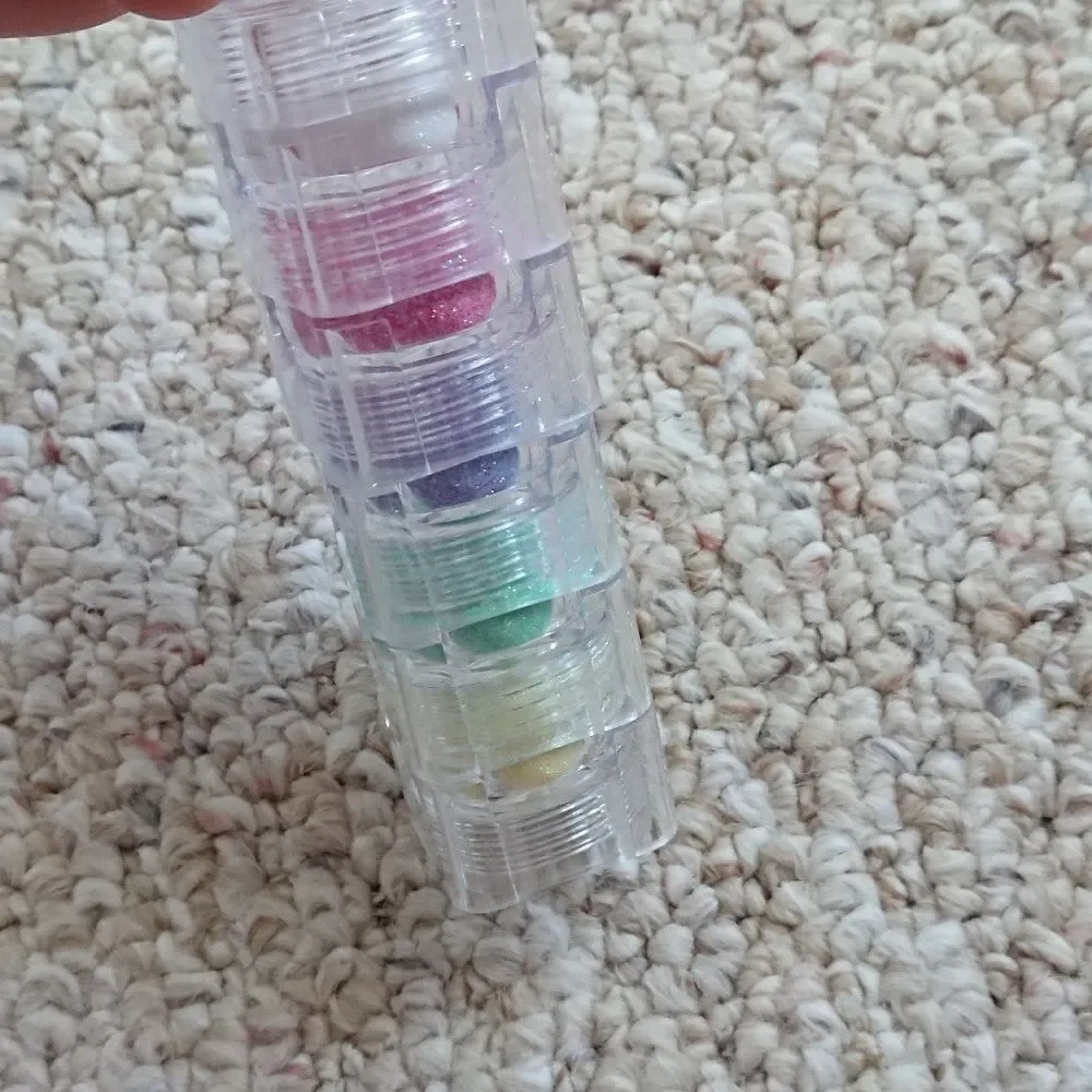 New - 5 colors glitters